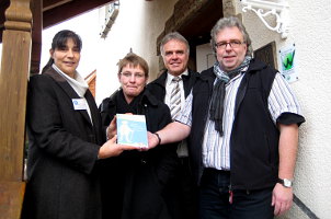 Dorothe Römer - Zertifikat für Hugenotten- und Waldenserherberge